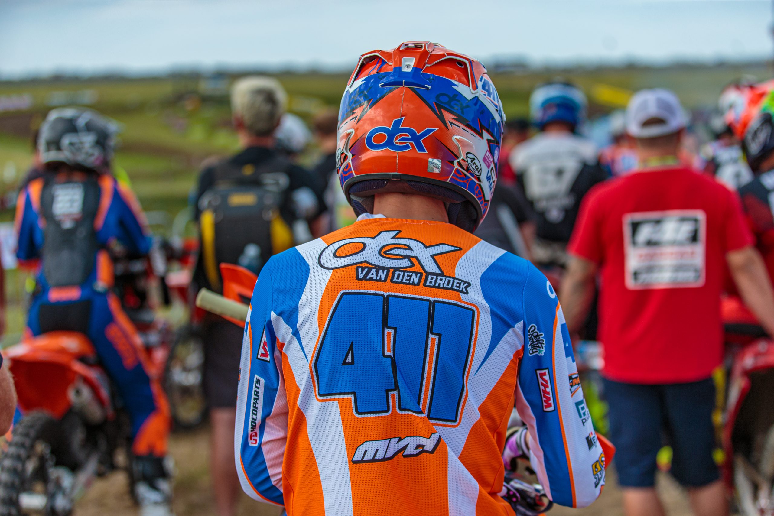 Leerzame EMX125 wedstrijd in Engeland voor Dex van den Broek