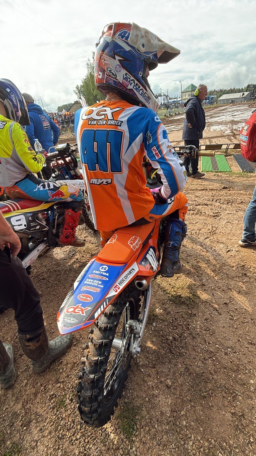 Kwalificatie voor Dex van den Broek bij EMX125 in Letland