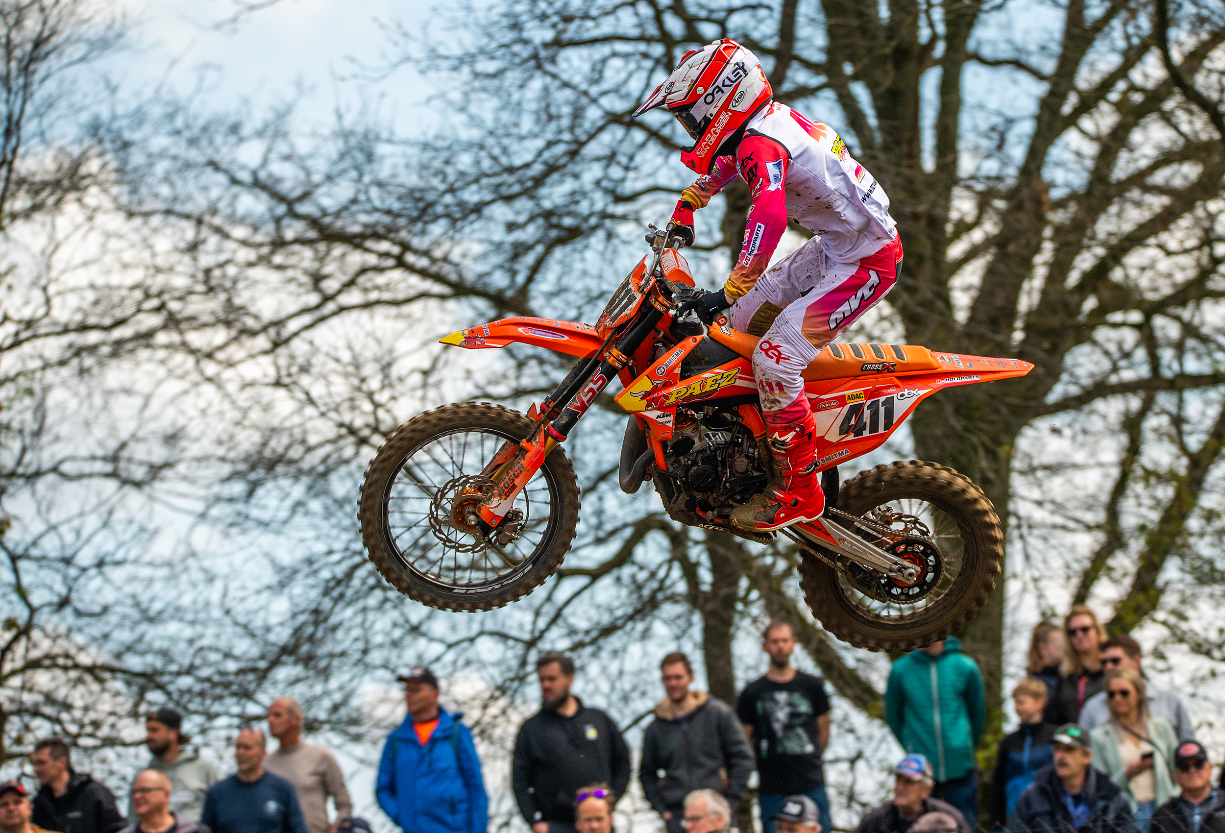 Dex van den Broek pakt een vierde plaats in de Dutch Masters of Motocross in Markelo