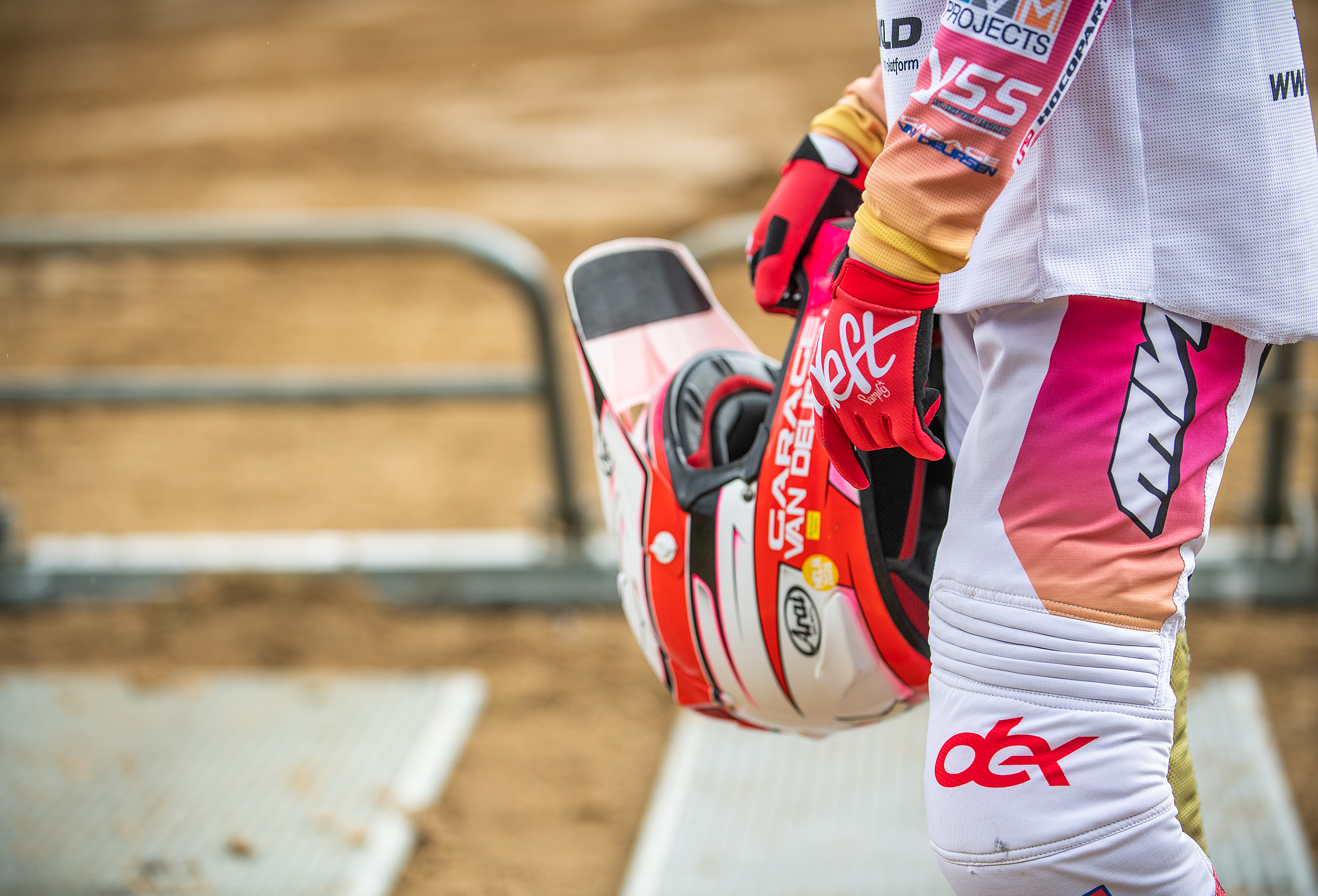 Dex van den Broek pakt een vierde plaats in de Dutch Masters of Motocross in Markelo