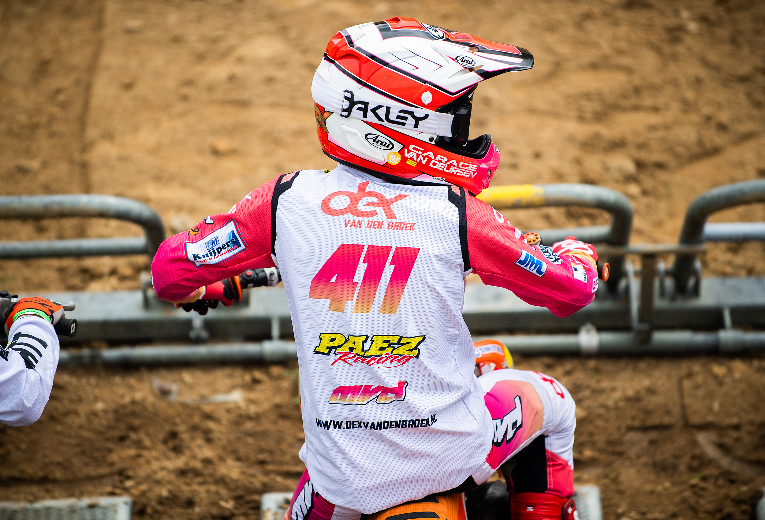 Dex van den Broek pakt een vierde plaats in de Dutch Masters of Motocross in Markelo