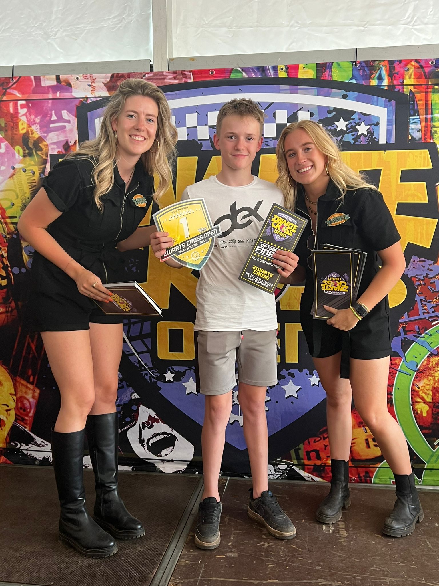 Op naar de finale van de zwarte cross in Lichtenvoorde 21 juli!