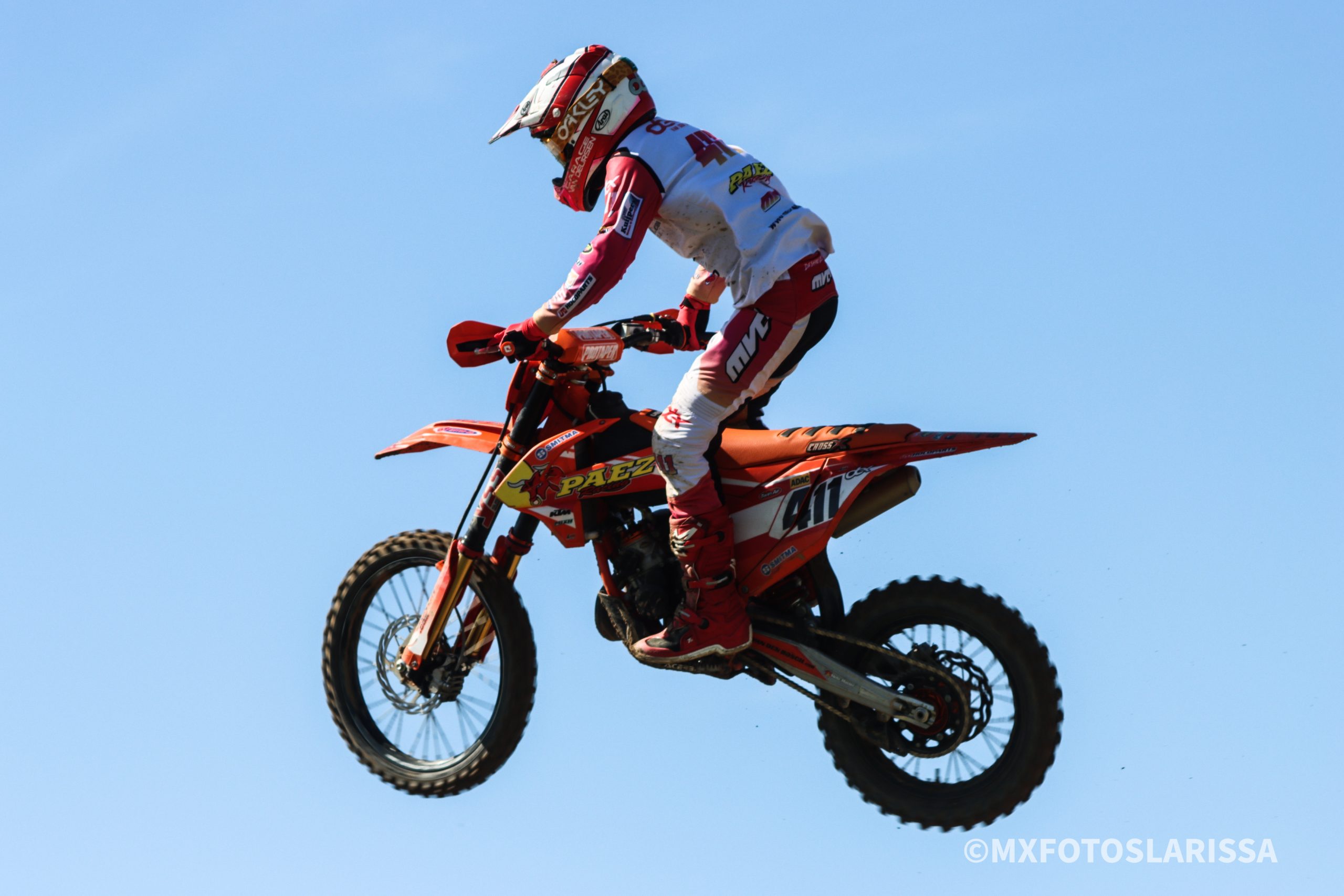 Dex van den Broek komt dicht bij manche zege in EMX85 in Duitsland