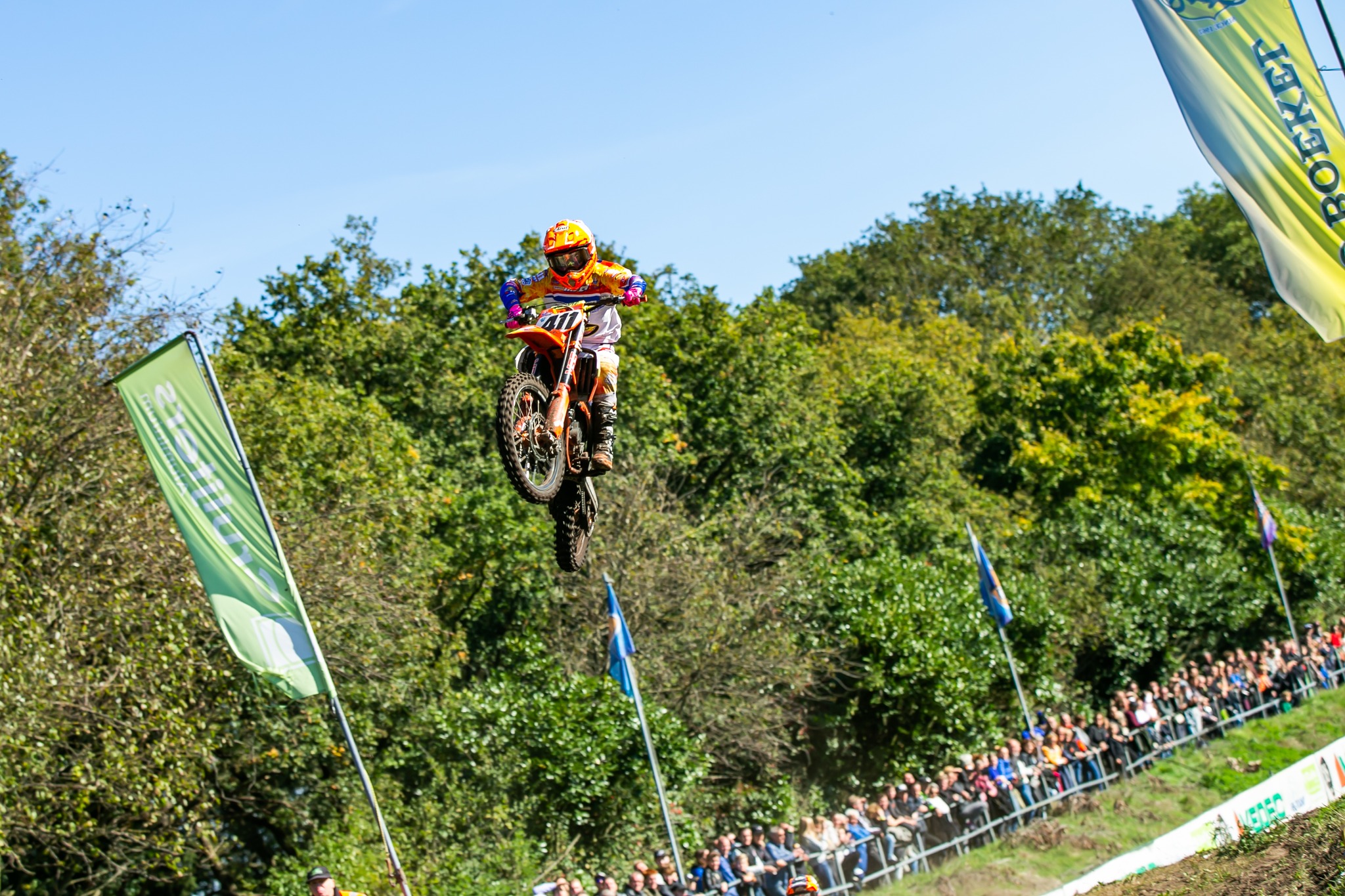 Dex van den Broek derde in het Open Nederlands Kampioenschap 85cc grote wielen