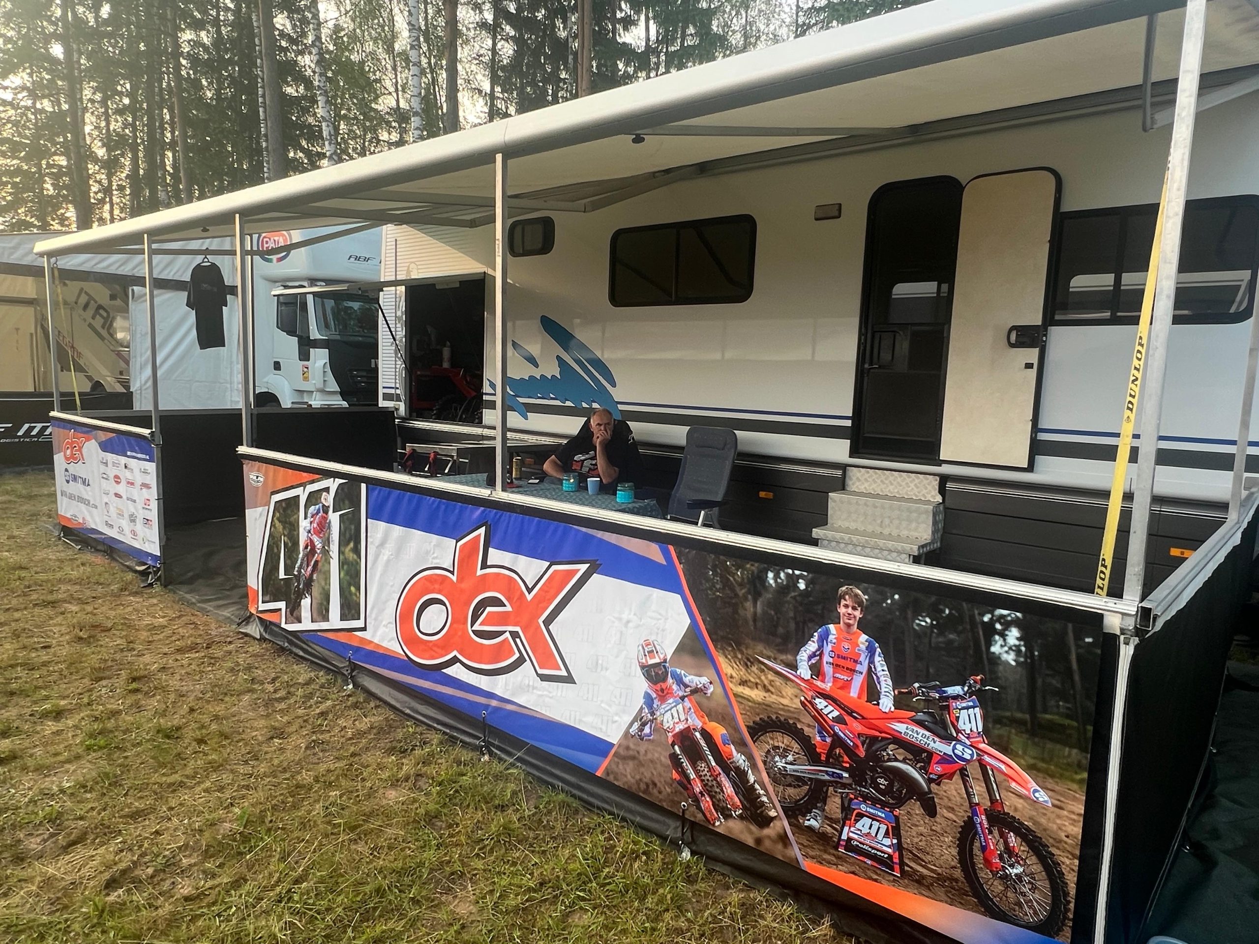 Kwalificatie voor Dex van den Broek bij EMX125 in Letland